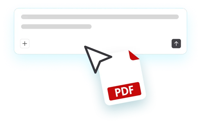 A document being dropped into Napkin, ready to be turned into a chart.