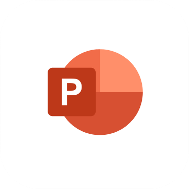 PowerPoint export icon